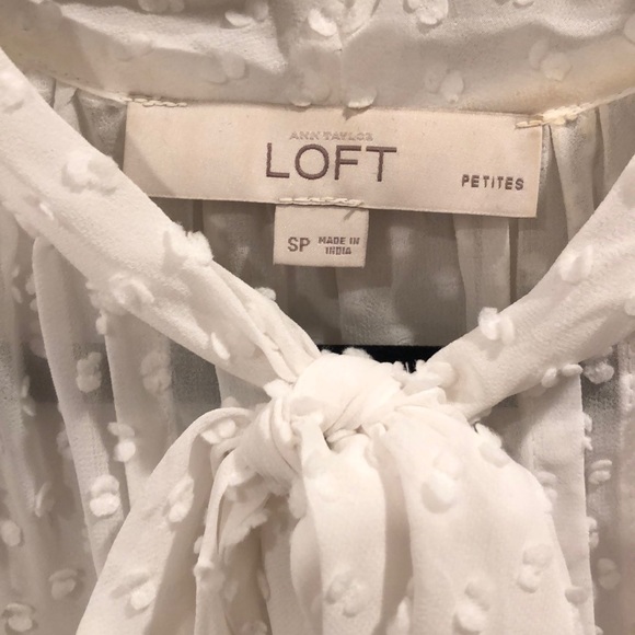 Ann Taylor Loft Sheer Blouse - Picture 2 of 4